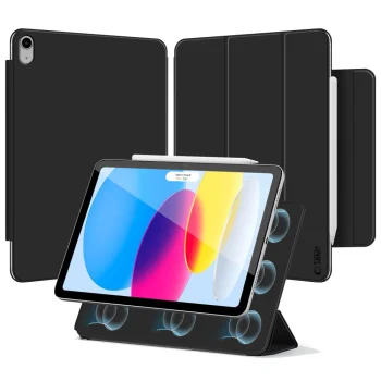 Чехол-книжка Tech-Protect Smartcase Magnetic для iPad 10.9" (2022) / 11" (2025), черный