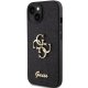 Apple iPhone 15 Plus 6.7\'\' Glitter Script Big 4G Case Cover, Black