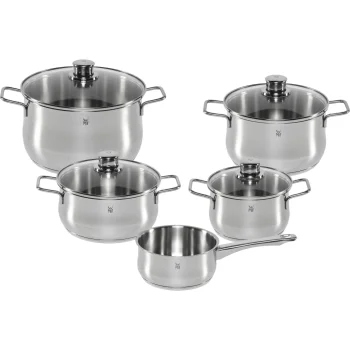 WMF Diadem Plus 5-osaline kööginõude komplekt, hõbedane