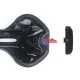 Trizand 22220 Ergonomic Bicycle Saddle with Ventilation and USB Light, Black