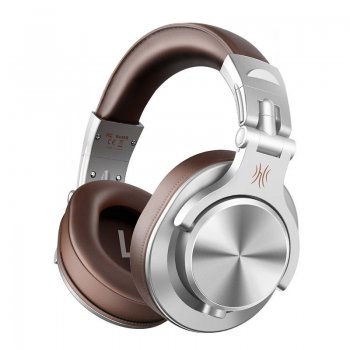 OneOdio A71 Wireless Bluetooth Over-Ear Headphones, Brown