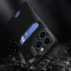 Hurtel Leather Stand Case for iPhone 14 Pro Max, Black