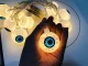 Светодиодная гирлянда на Хэллоуин Глаза, 10 LED, 200 см, белая