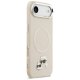 Karl Lagerfeld Karl & Choupette Pins MagSafe vāciņš iPhone Air bēšs