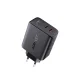 Сетевое зарядное устройство Acefast A9 2x USB-C 40W, черное