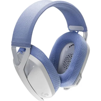 Logitech G435 Lightspeed bezvadu spēļu austiņas, White