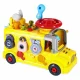 Izglītojošs rotaļu autobuss ar instrumentiem 6in1