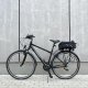 Wozinsky Bike Pannier Rack Bag with Shoulder Strap 9L, Black