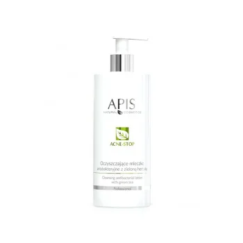 Apis Acne-Stop antibakteriāls attīrošais pieniņš ar zaļo tēju 500 ml