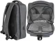 Anti-Theft Business Laptop Backpack with Combination Lock and USB Port, Grey