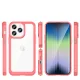 Outer Space Case for iPhone 14 Pro Max with Gel Frame, Red