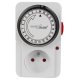 GreenBlue GB360 E Mechanical Timer, 48 Programs, 16A, IP20, White