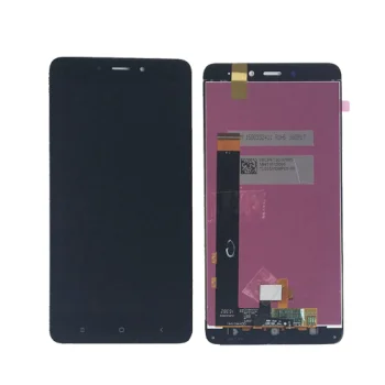 LCD Screen with Frame for Xiaomi Redmi Note 4, Black (Refurbished)