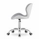 Leobert Avola Eco-Leather Office Chair, Grey/White