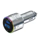 FM-трансмиттер 3mk Hyper Car Power Transmitter 3в1 48W USB-C USB-A