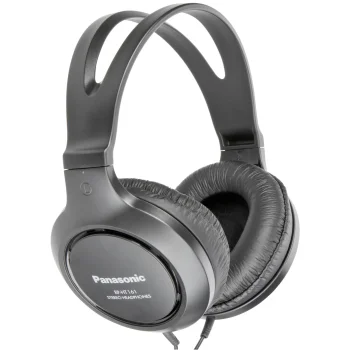 Panasonic RP-HT161 pilna izmēra austiņas melnas