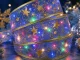 Светодиодная новогодняя лента 4м, 40 LED, фиолетовая