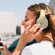 Беспроводные наушники Guess GUBH604GEMK 4G Script, Bluetooth 5.3, черные