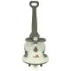 Гравитационная машинка Swing Fix S1 с LED колесами и ручкой, серая