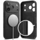 Силиконовый магнитный чехол Ringke MagSafe для iPhone 17 Pro Max - Черный