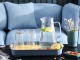 Double-Layer Kitchen Tray with Drainer for Dishes, Vegetables and Fruits, Plastic