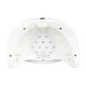 Glow UV/LED Manicure & Pedicure Lamp S1 168 W, Silver (36 LED, Dual LED, Low Heat Mode)