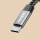 Адаптер Dudao L13C+ 2-в-1 USB-C на два USB-C, серый