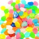 Decorative Luminous Stones AG653C, 100 pcs, Color Mix