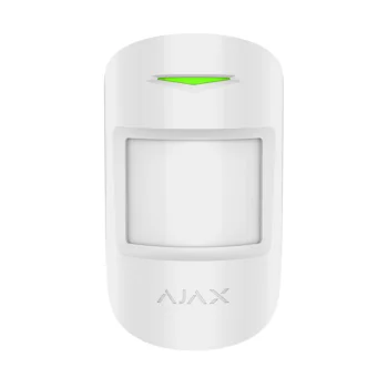 Ajax MotionProtect Plus bezvadu kustības sensors, balts