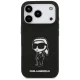 Karl Lagerfeld Karl Sketch & Logo MagSafe vāciņš Apple iPhone 17 Pro, Melns