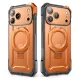 Чехол MagSafe Supcase UB Grip Mag для iPhone 17 Pro Max — оранжево-серый