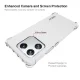 Xiaomi 13 Pro ENKAY Corners Anti-slip Crystal Clear Protective Cover Case | Caurspīdīgs Silikona Vāciņš Maciņš...