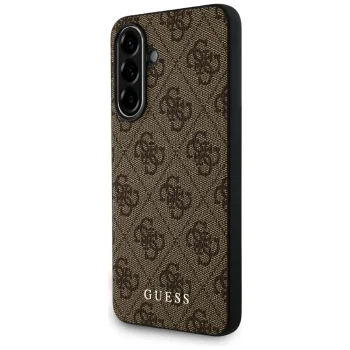 Guess HC PU 4G Classic vāciņš Samsung Galaxy A36, brūns