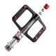 Rockbros BP2603 platformas velosipēda pedāļi ar titāna asi, melni