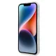 Karl Lagerfeld Ikonik Karl caurspīdīgs vāciņš iPhone 14 Pro