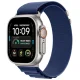 Tech-Protect Nylon Pro siksniņa Apple Watch 44/45/46/49 mm, tumši zila