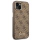 Guess GUHCP14SHG4SHW iPhone 14 6.1" brūns/brūns cietais futrālis 4G Vintage Gold Logo | brown/brown hard case
