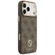 Guess 4G Strass Logo MagSafe vāciņš iPhone 18 Pro Max un 17 Pro Max, brūns