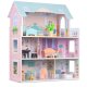 Trīsstāvu koka leļļu māja Ricokids RK-878 | Wooden Dollhouse