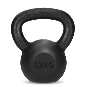 Čuguna svarbumba 4FIZJO 12 kg, melna