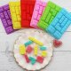 Silicone Mold in the Shape of LEGO Bricks for Chocolate, Ice and Baking