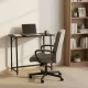 ModernHome Saliekams datorgalds 80x45 cm, melns