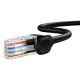 Baseus High Speed ​​Cat 5 RJ-45 1000Mb/s Ethernet cable 8m round - black