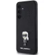 Karl Lagerfeld Samsung Galaxy A35 Case Fixed Glitter Ikonik, Black
