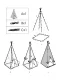 Bakalu Children\'s Tipi Wigwam Tent Serca