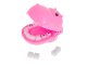 Children\'s set of the dentist in the form of a hippopotamus, pink