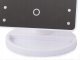 LED Illuminated Cosmetic Makeup Mirror, White