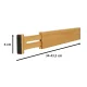Atvilktņu Organizators Regulējams Bambusa Atdalītājs 34-43,5cm, 1gab. | Drawer Organiser Adjustable Bamboo Separator