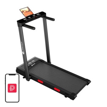 DeerRun Z10 Pro Folding Electric Treadmill, Black