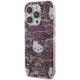Чехол Hello Kitty для iPhone 13 / 13 Pro IML Tags Graffiti, розовый